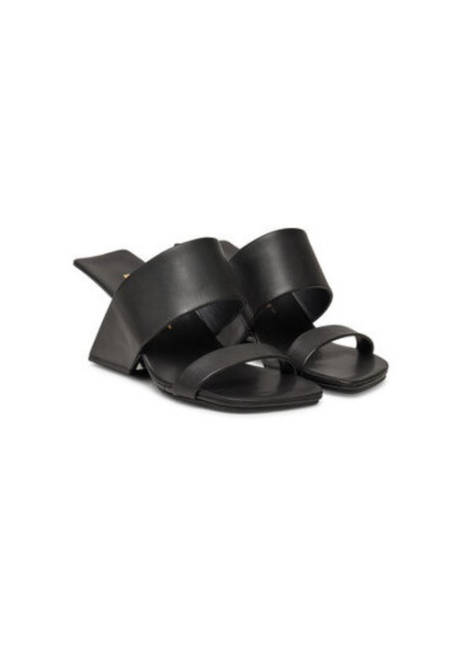 Slapi dama, 1000501162, United Nude, Piele naturala, Negru, 38
