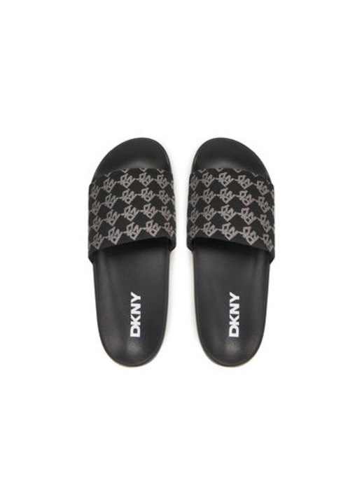 Slapi dama, K2533210, Dkny, Textil, Negru, 38.5