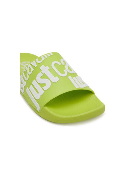 Női flip-flop papucs, 78RA3SZ1 ZS785, Just Cavalli, Szintetikus, Zöld, Zöld, 35