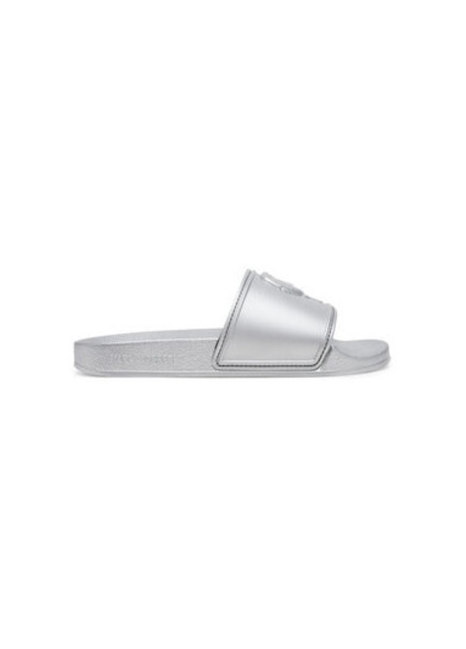 Дамски джапанки, KL80919M, Karl Lagerfeld, Синтетика, Сребърни, Сребрист, 37
