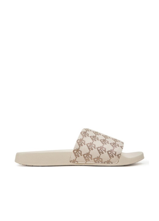 Női papucs, K2533210, Dkny, Textil, Bézs, Bézs, 35