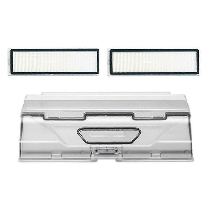 Set accesorii pentru aspirator S5 Max S6 Maxv S6 T7 Pro, cutie de praf, 2 filtre hepa, plastic