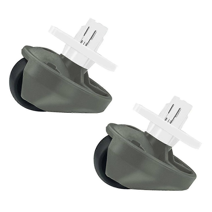 Set 2 roti de schimb pentru aspiratoare Roborock S7 S7maxv Ultra S8 G10 G10S G20 T7S, plastic, multicolor