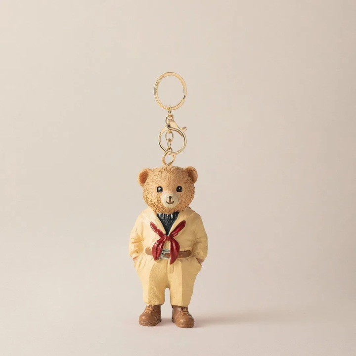 Breloc Madame Coco Cookie Bear crem