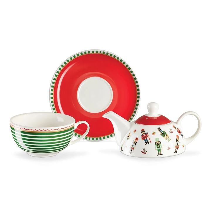 Madame Coco teáskanna, színes, 15x15x15cm, 250-440ml