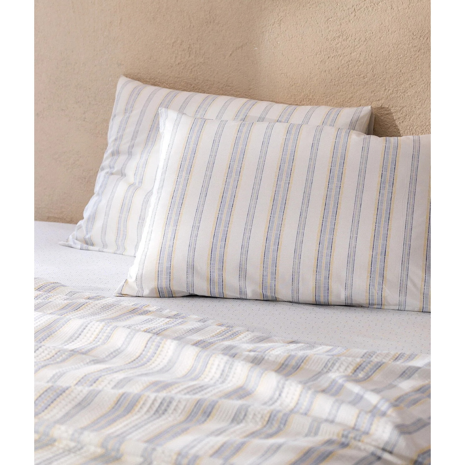 Set lenjerie de pat dublu, Madame Coco, Ecocell, 50% bumbac