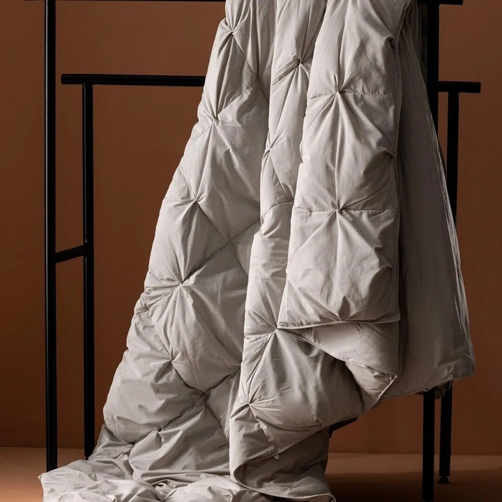 Madame Coco egyszemélyes paplanhuzat, 160x220cm, világos szürke, 100% poliészter