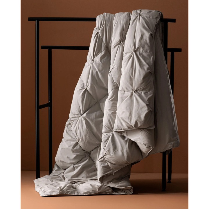 Madame Coco dupla paplan, 200x220cm, világos szürke, 100% poliészter