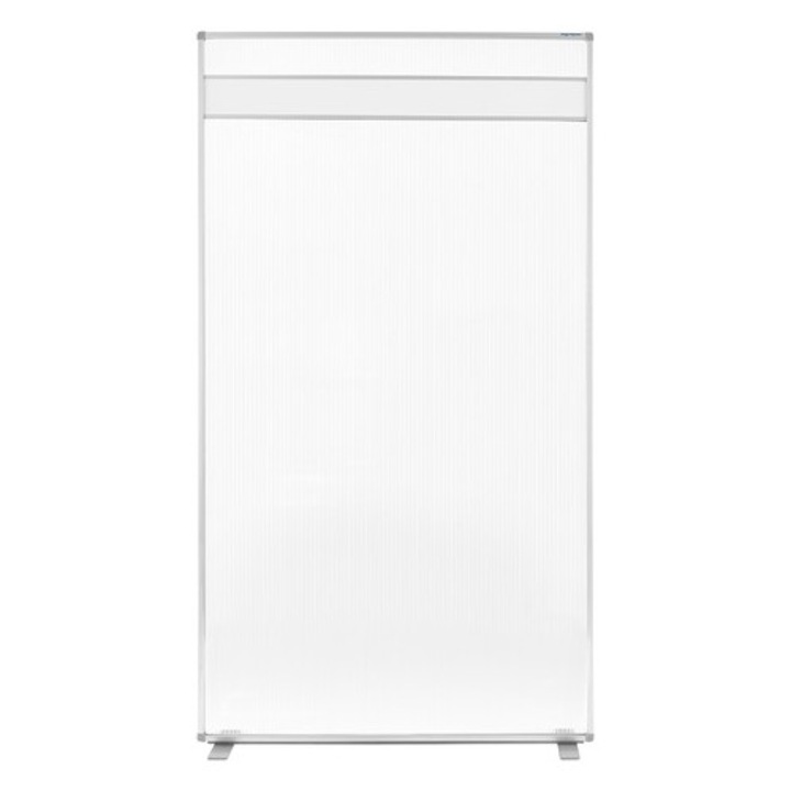 Panou despartitor Magnetoplan acrilic, 1800x1000x500 mm si banda magnetica