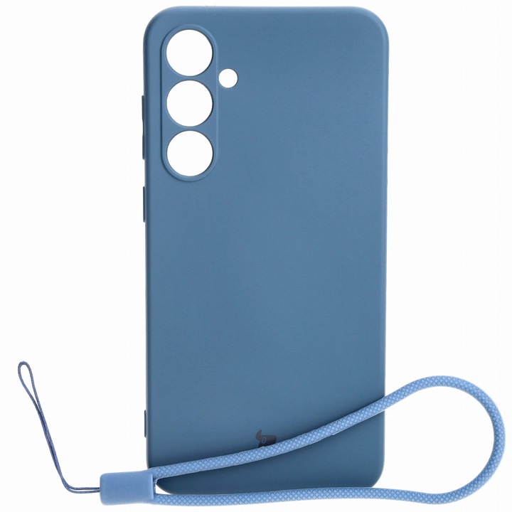 Калъф Bizon Case Silicone за Samsung Galaxy S23 FE, Тъмно синьо