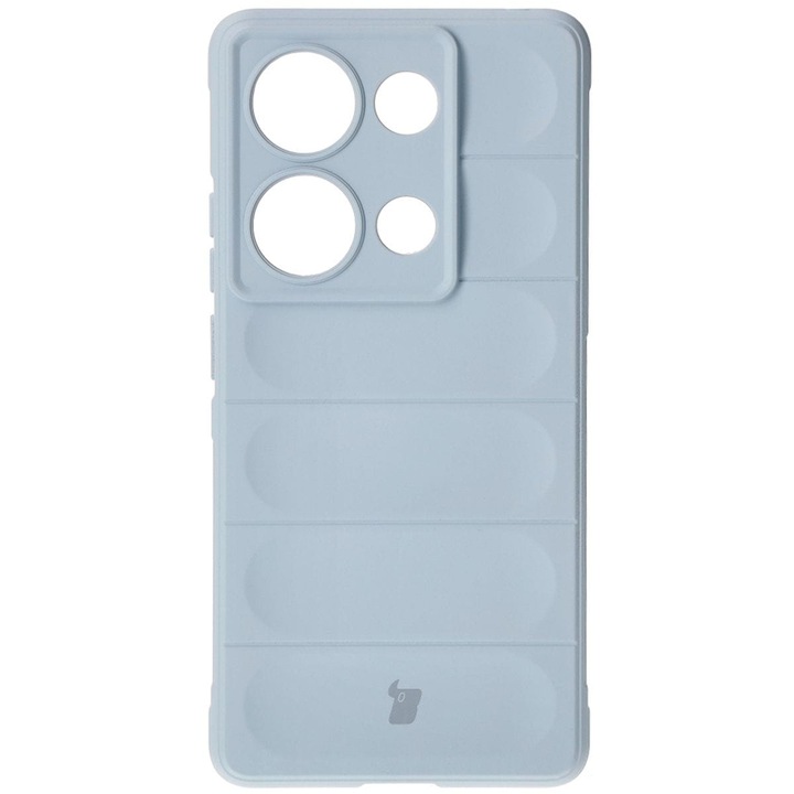 Калъф Bizon Case Tur за Xiaomi Redmi Note 13 Pro 4G / Poco M6 Pro 4G, Светлосиньо
