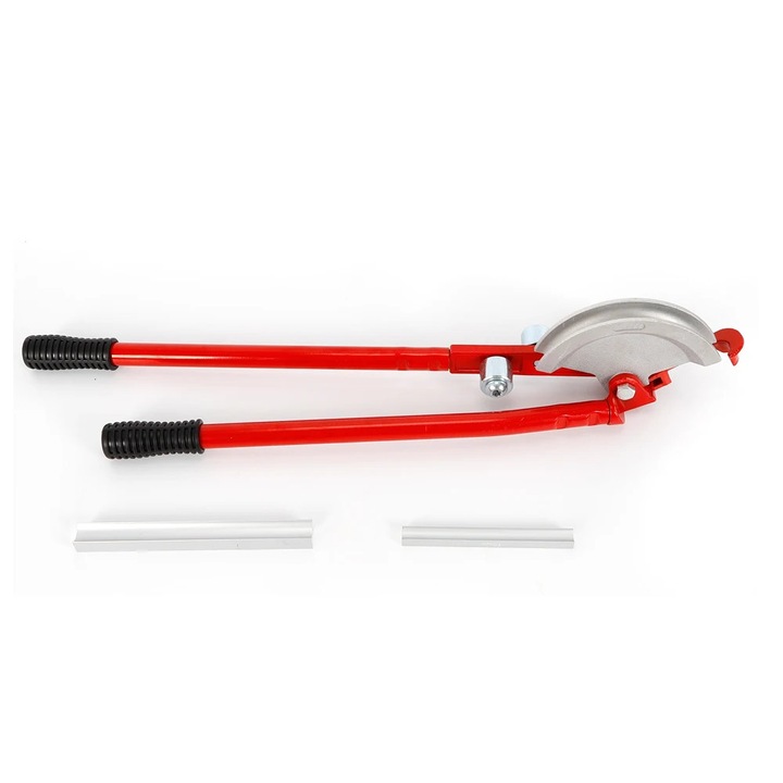 Csőhajlító fogó, ergonomikus markolat, tartós kivitel, piros, 15x22mm