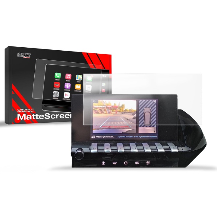 Folie mata, GrizzProtector - CarDisplay Matte pentru Peugeot 508 8 (2018-2023), Transparent