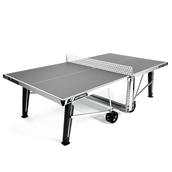 Masa tenis exterior Cornilleau PRO 540, gri, compactă, 274x167x76cm