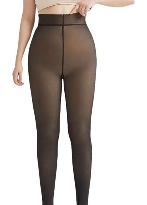 Colanti termici tip ciorap, Negru