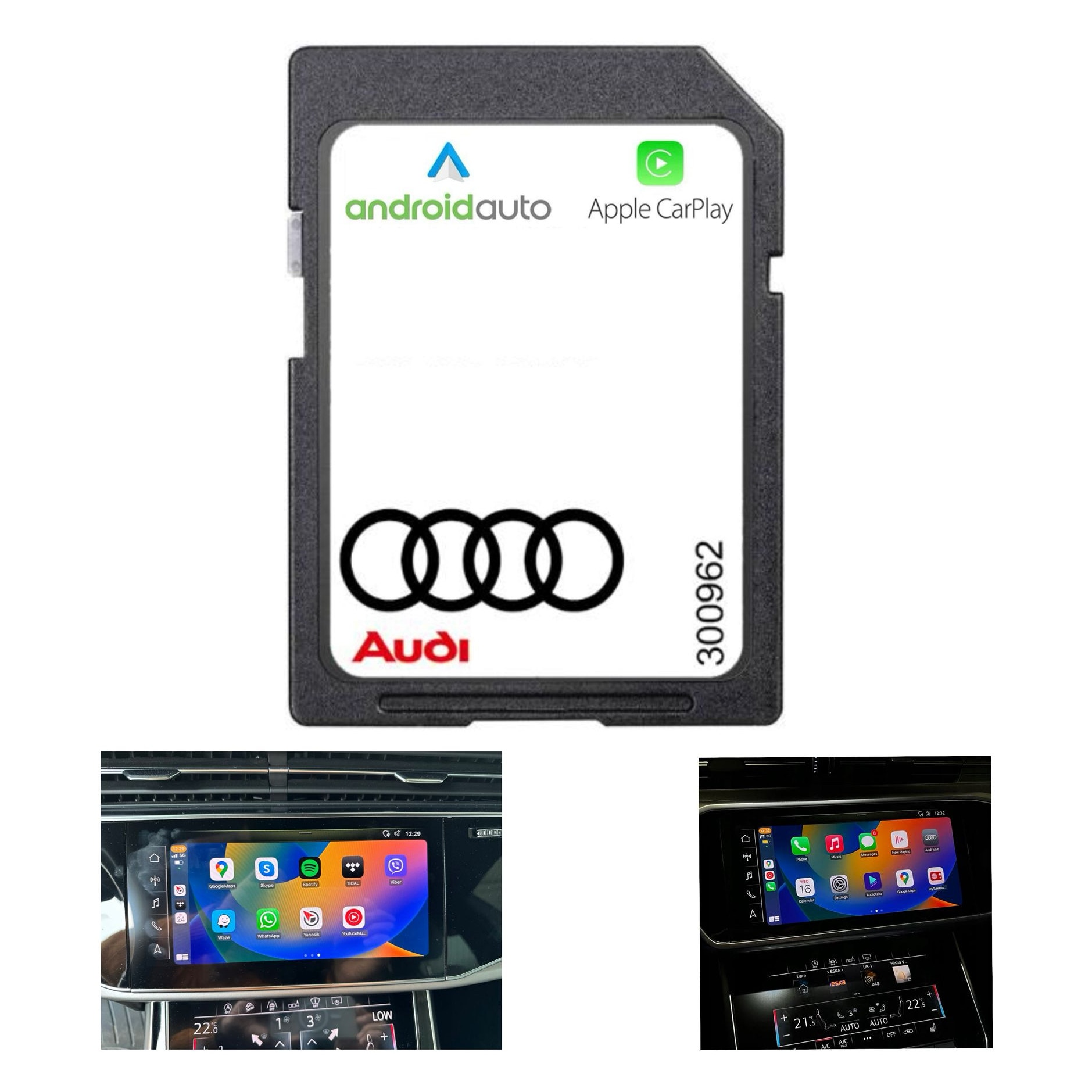 3*5様 アウディA7CarPlay SD Card Audi activare CarPlay si Android Auto pentru navigatie A1