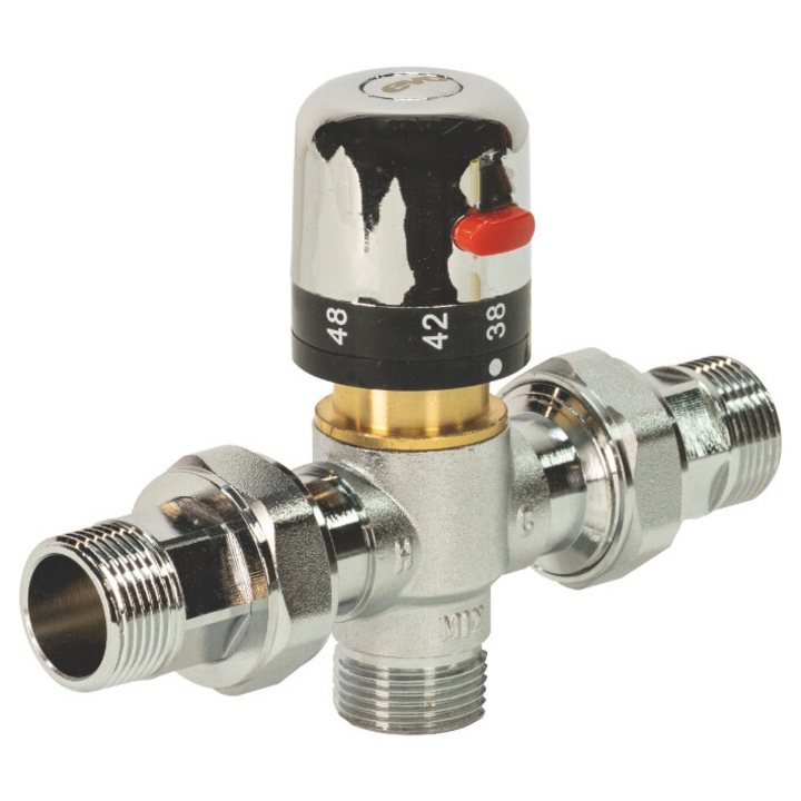 Vana Termostatica de Amestec cu Hollender 3/4 Evosanitary