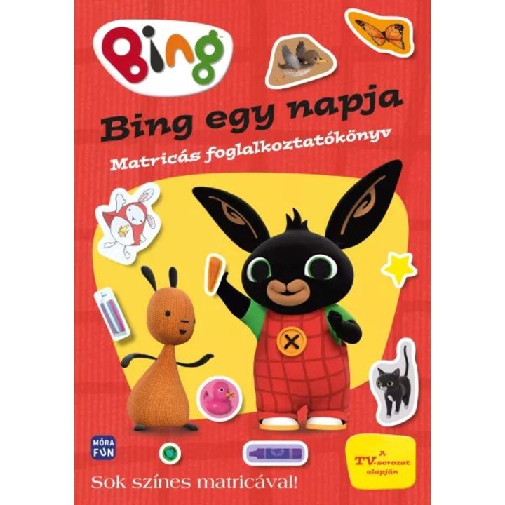 Bing egy napja - matricás foglalkoztatófüzet