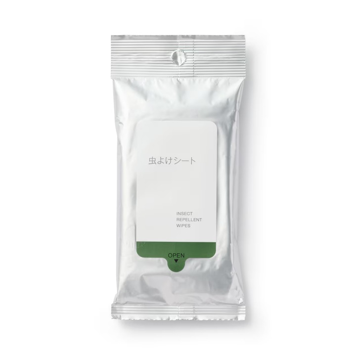 Creme de corp repelente impotriva insectelor Muji, 12 bucati