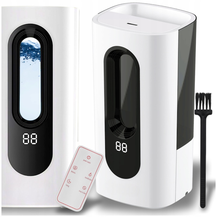 Umidificator Mini Portabil LM09, Birou, Masina, Calatorie, USB, Aromaterapie, ≤30dB