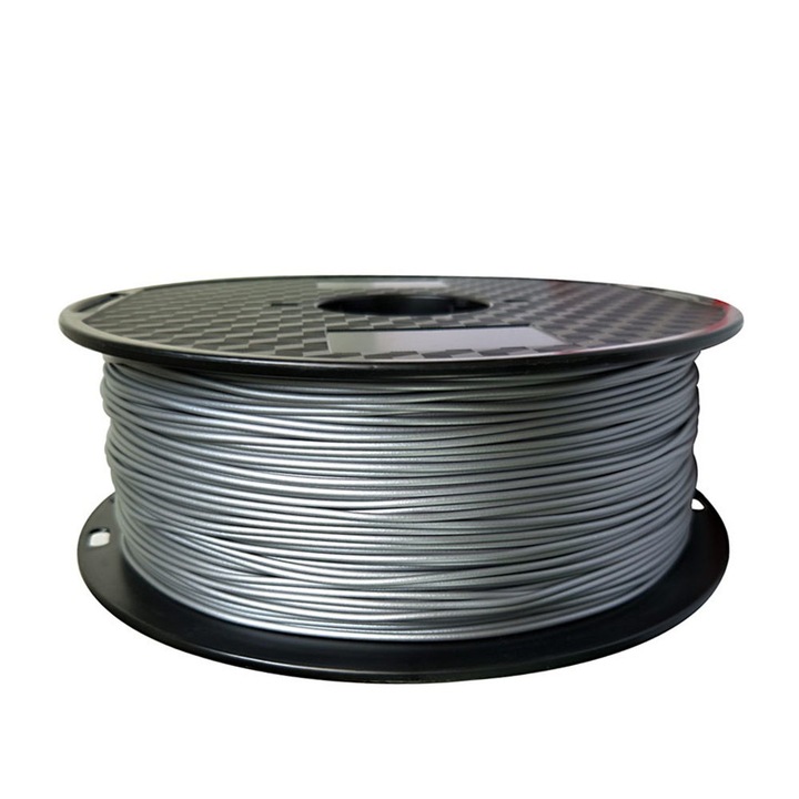 Filament 3D CC3D PETG Ezüst 1.75mm 1KG 3D fogyóeszközök