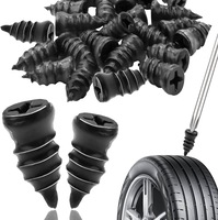 Kit de reparare a anvelopelor cu 20 de piese pentru anvelope auto si motocicleta - mari si mici