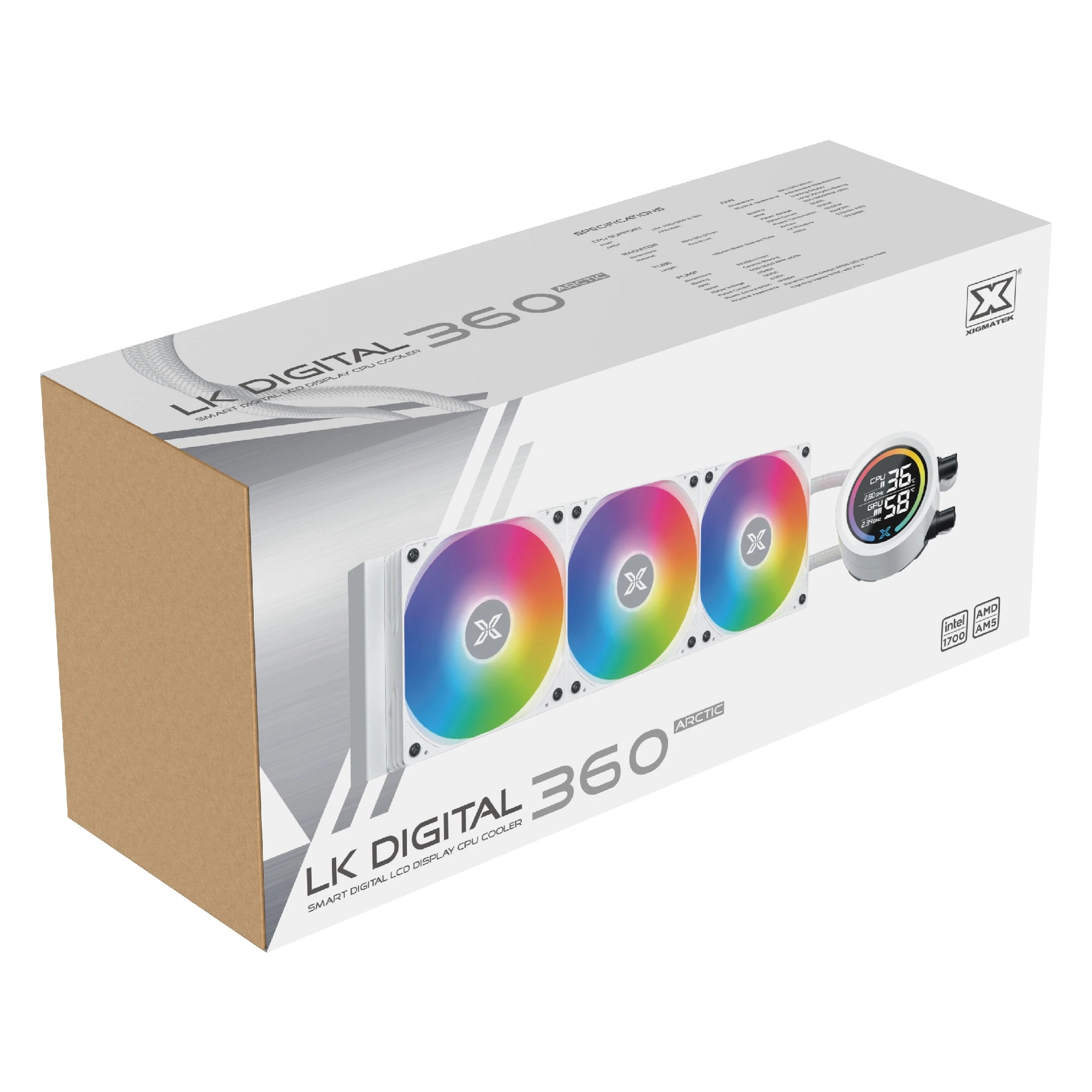 Cooler CPU LK 360 Digital Arctic LK_360_DIGITAL_ARCTIC - eMAG.ro