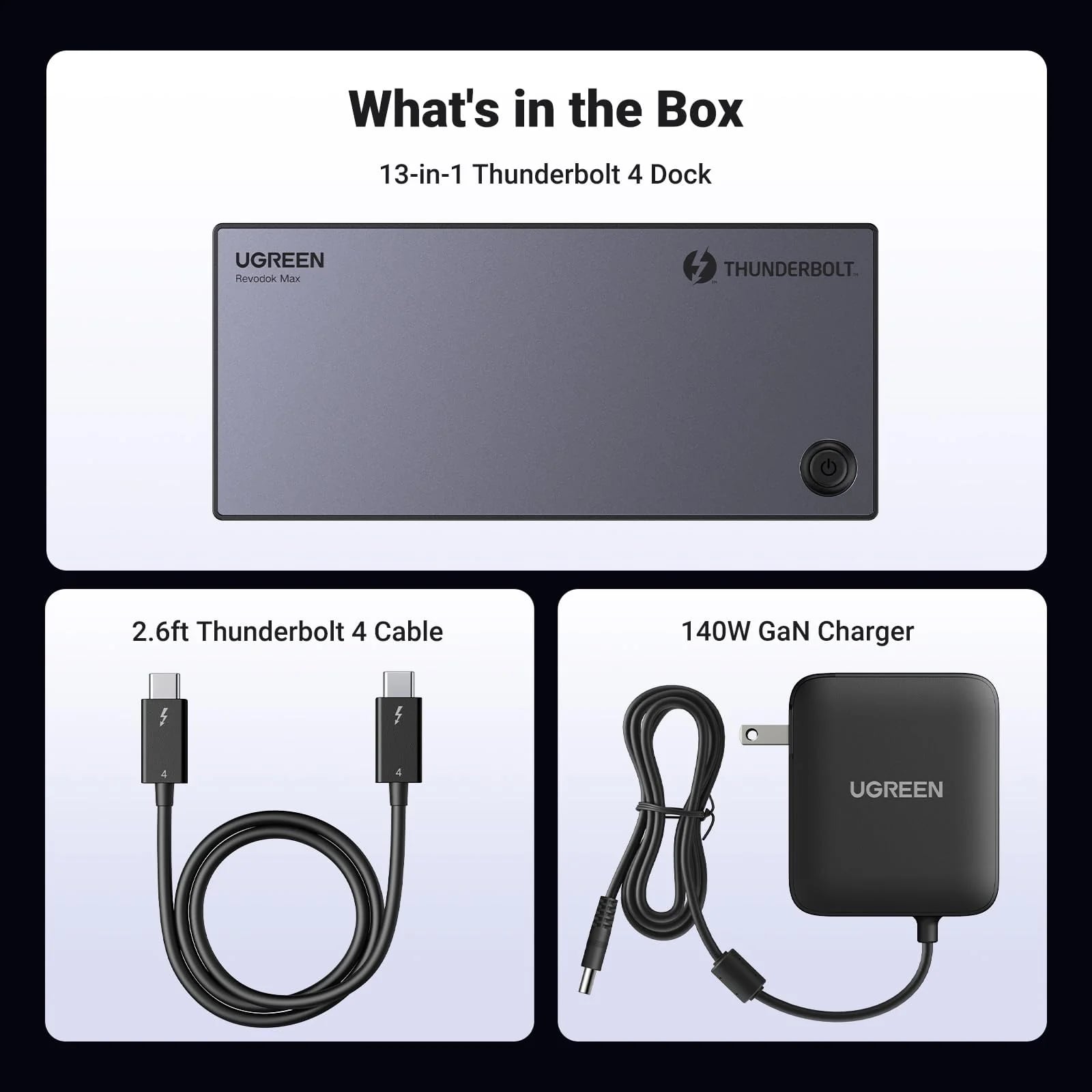 Docking station hub 13 in 1 UGREEN Revodok Max 313 (Type-C