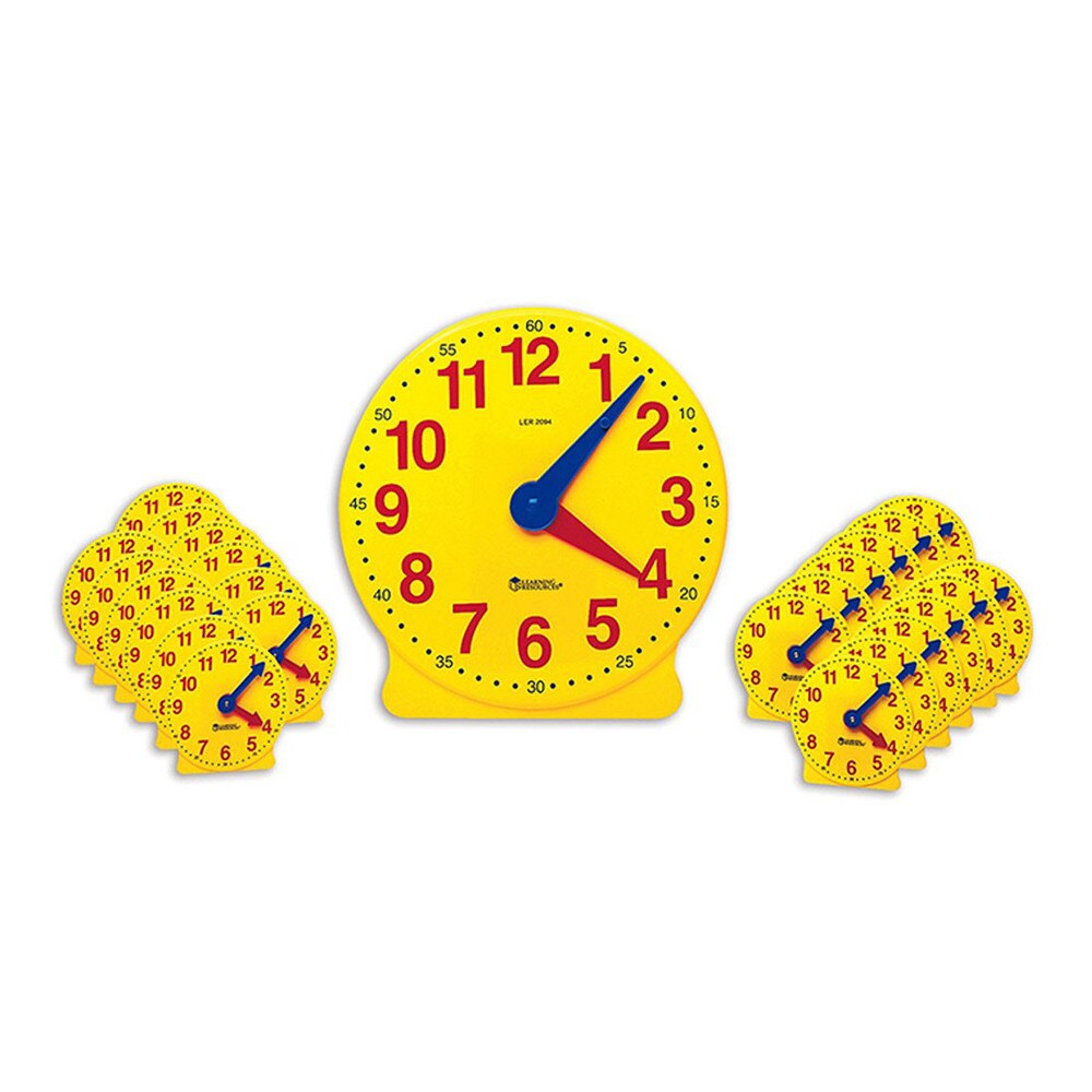 Set de 25 de ceasuri pentru clasa si indrumator - Ceasul didactic ...