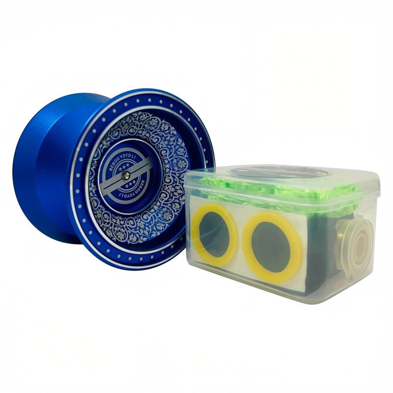 Yo-Yo profesional, aliaj, sistem dual, albastru - eMAG.ro