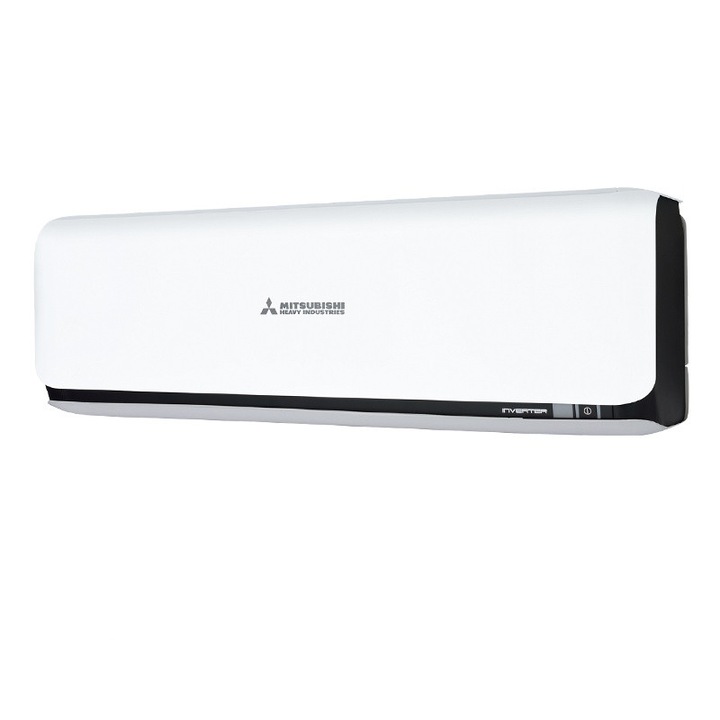 Инверторен климатик Mitsubishi Heavy Industries SRK60ZSX-WFB + SRC60ZSX-W, 21000 BTU, 45 м2, A++, Wi-Fi, R-32, Антиалерген система, 3D Auto, Бял/черен