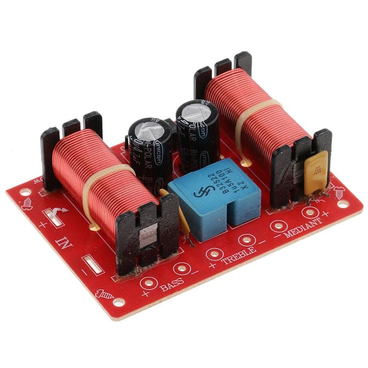 Filtru divizor de frecventa pe 3 cai AYSTOAYS®, Audio HiFi, 150 W