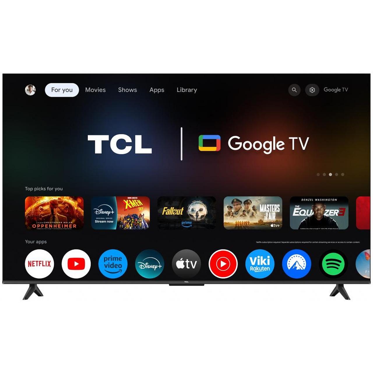 Televizor TCL 65 inch UHD 4K Android TV DVB Audio 2x10W HDR10 55P69K 65P69K
