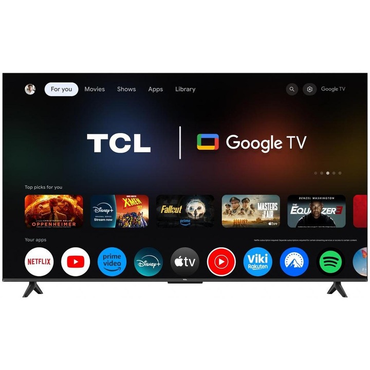 Телевизор TCL 65inch UHD 4K Android TV DVB Audio 2x10W HDR10 55P69K 65P69K