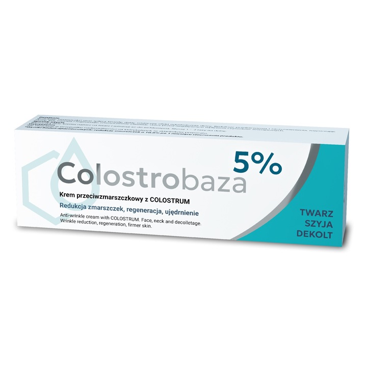 Crema de fata Farmapol Colostrobaza 5%, 30g, reduce ridurile ...