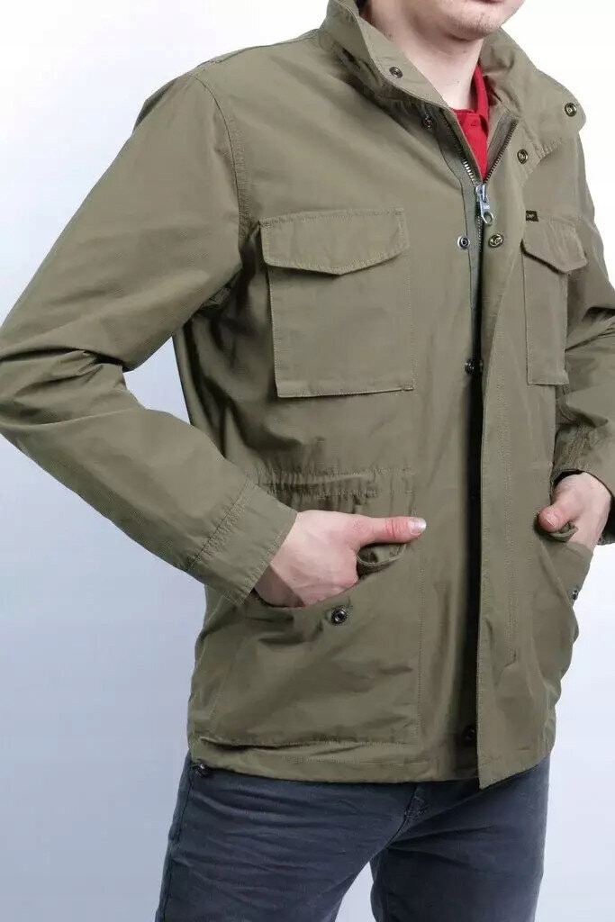 Jacheta De Tranzitie, Lee, Field Jacket, Marime M, Verde, Croi