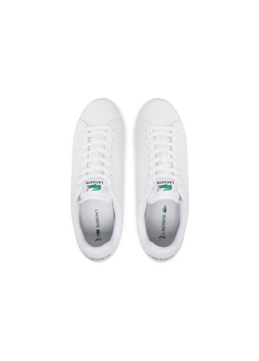Маратонки за мъже, 749SMA0035, Lacoste, Естествена кожа, 40 EU, Бели