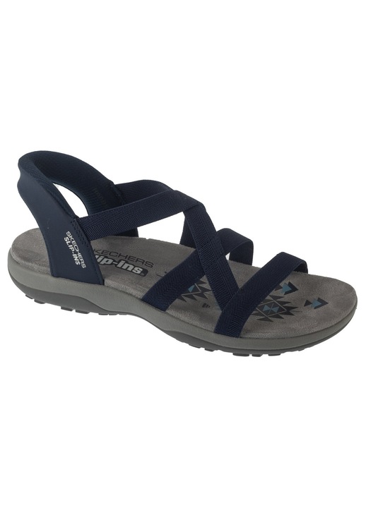 Skechers, Sandale slim Slip-Ins™ Reggae, Albastru marin