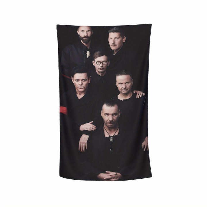 Плажна кърпа, 130x81см, микрофибър, бързосъхнеща, Черен