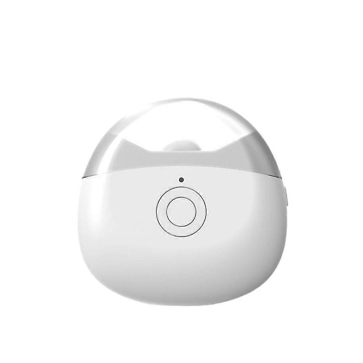 Pila electrica pentru unghii, 2 in 1, alb si gri, 11.5x9.5x4.2cm