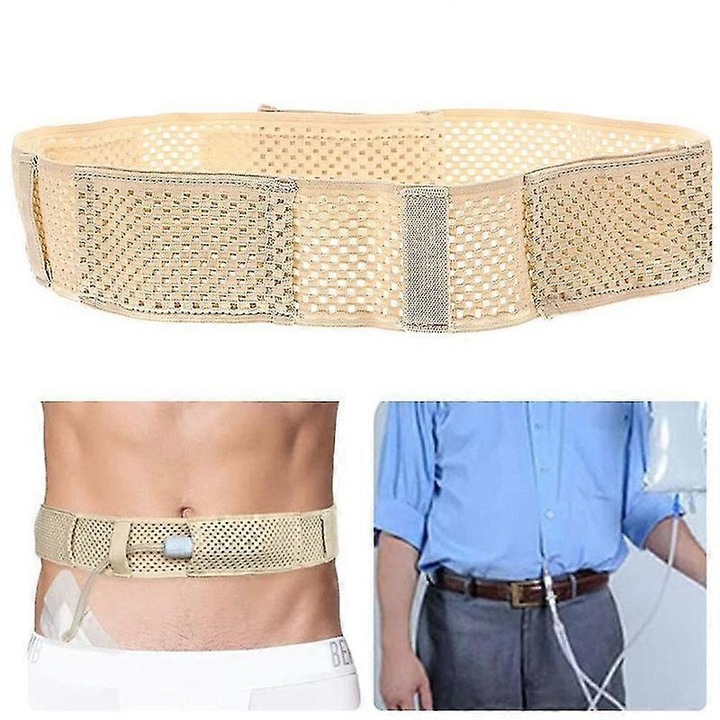 Curea abdominala ajustabila pentru dializa peritoneala, suport ortopedic, confortabila, marime S