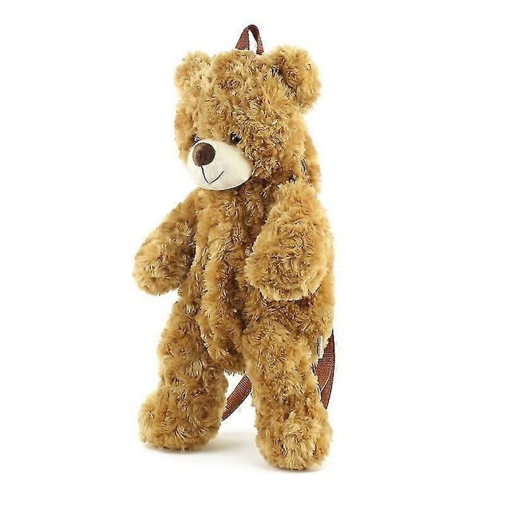 Rucsac fashion dama, light brown, material poliester, tip inchidere fermoar, tip moale