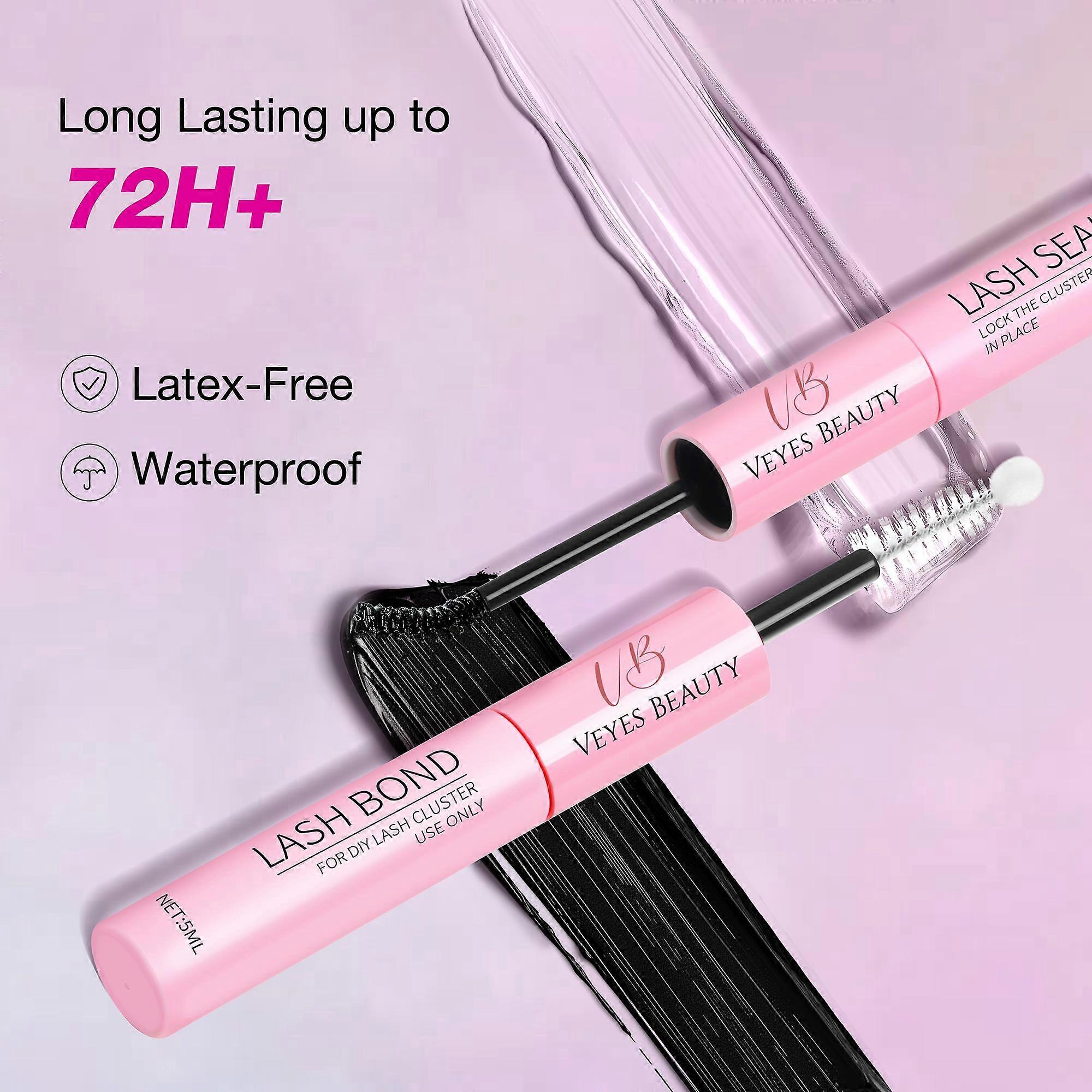Set extensii gene Manga, Veyesbeauty, 140 bucati, 8-18mm, negru