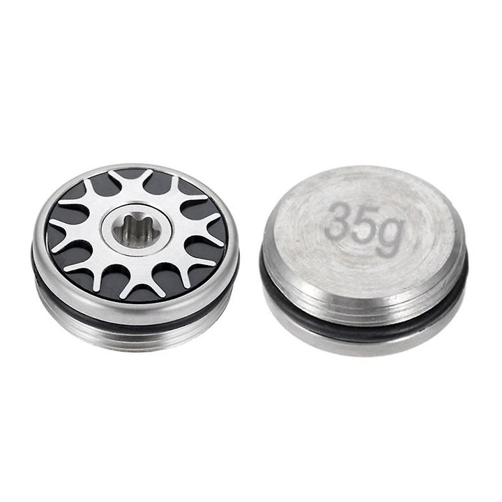 Greutati golf pentru putter, set de 2, 35g, metal, rosu/negru