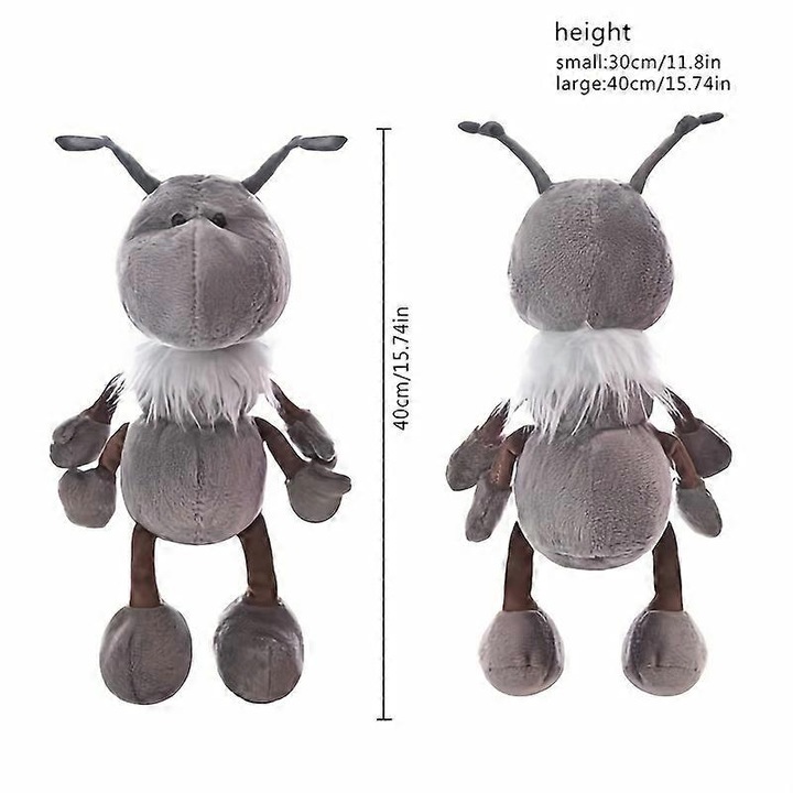Jucarie de plus Ant, 30cm, mov, set
