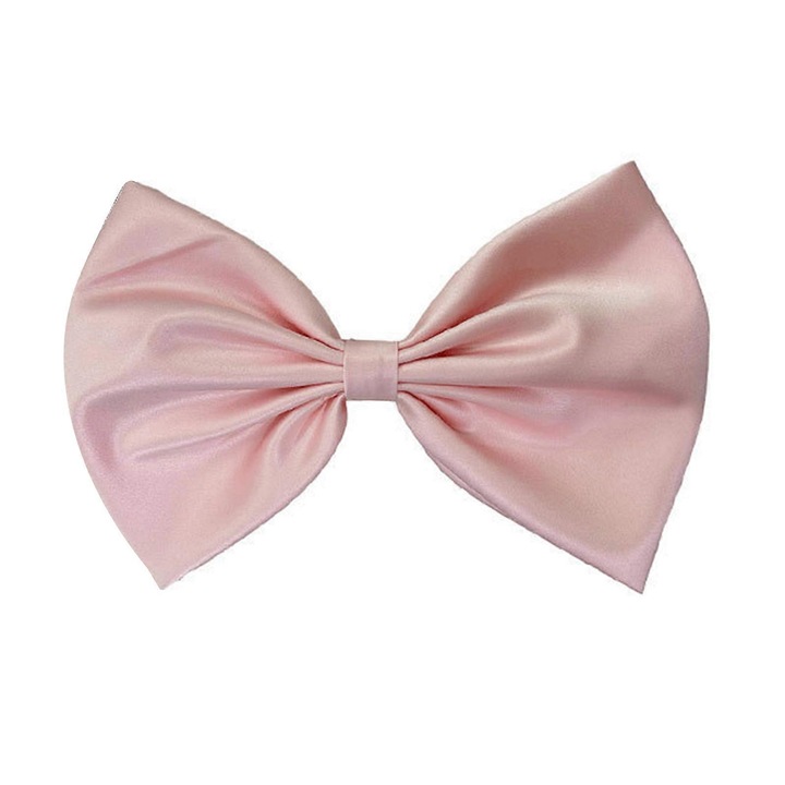 Colier choker cu funda, roz, din poliester, pentru femei