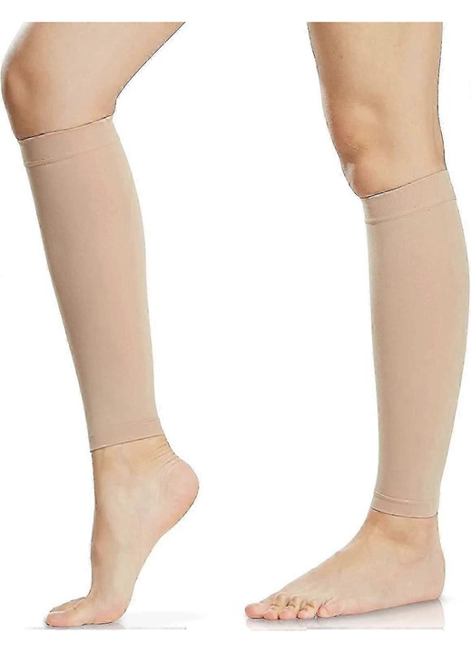 Kompressziós zokni nőknek és férfiaknak, 20-30 Hgmm, vádlitámasz, kényelmes, M méret