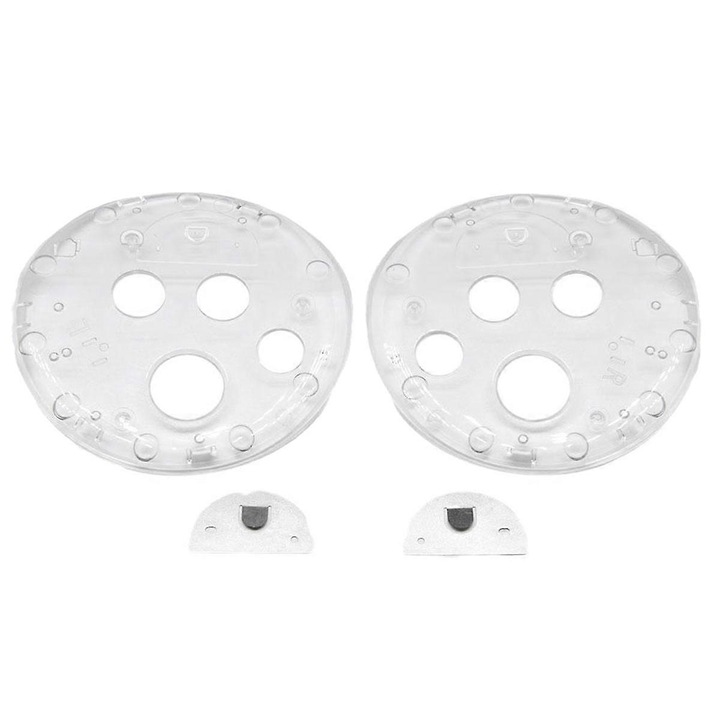 Прозрачен калъф за дръжки Meta Quest 3, комплект от 2 броя, PC материал