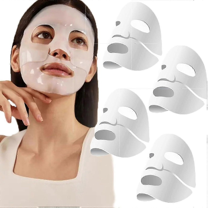 Masca Bio-Collagen, Hidratanta, Imbunatatirea Elasticitatii, Set 4 bucati