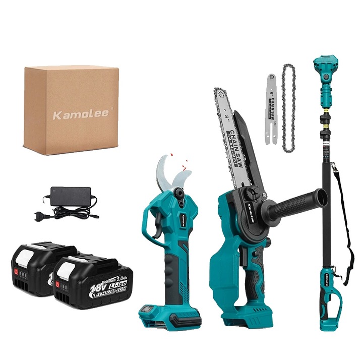 Unealta electrica de taiere, 2x5.0Ah, lungime ajustabila, functionalitate versatila, 50mm F, set